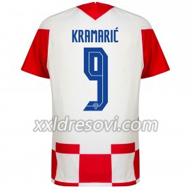 Hrvatska Andrej Kramaric 9 Domaći Nogometni Dres EURO 2020
